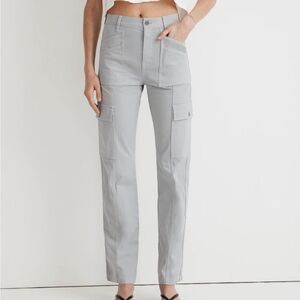 Madewell The Garment Dyed 90’s Straight Cargo Pants Solstice Size 28